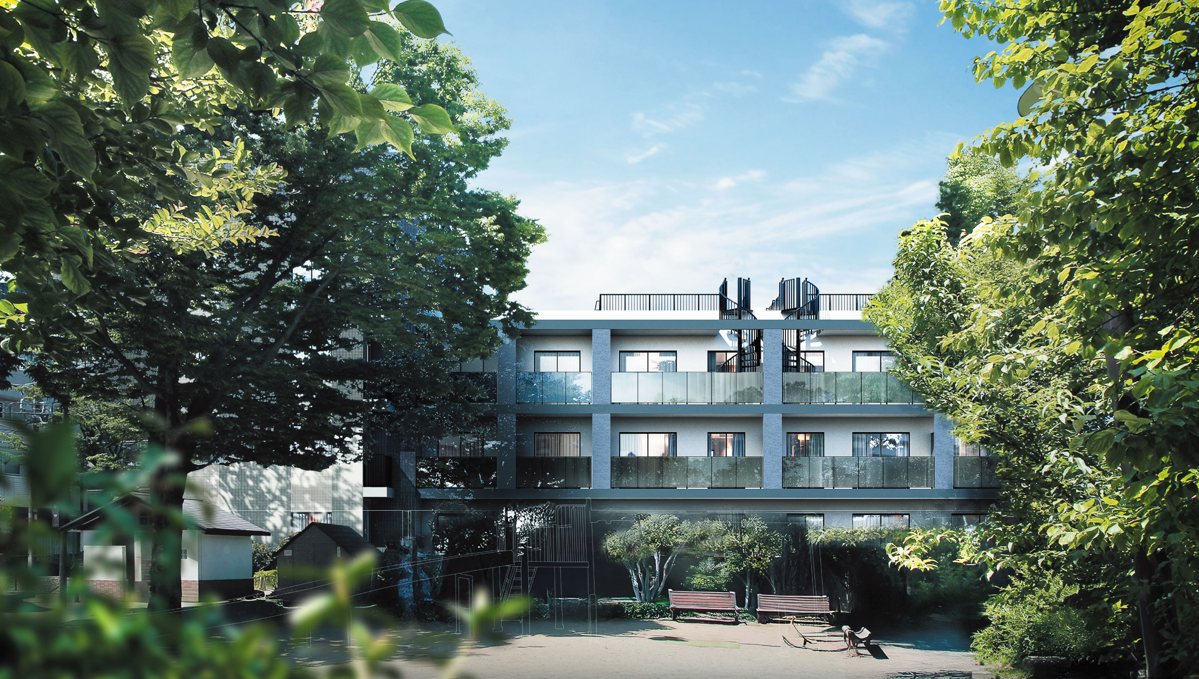 パークサイドレジデンス。